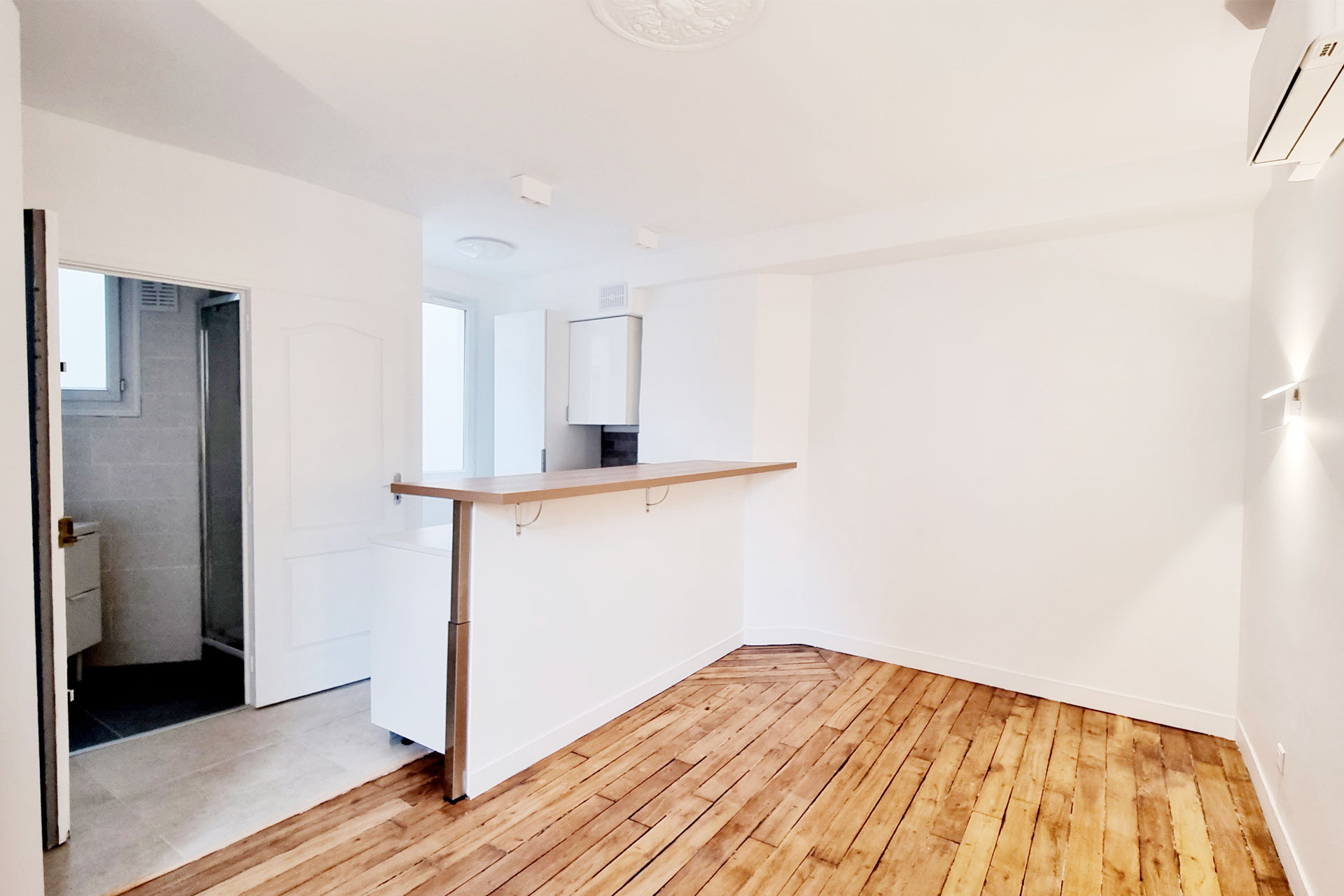 Rénovation Appartement T2 Paris 11ème | Xiléades : Agence d'Architecture Intérieure