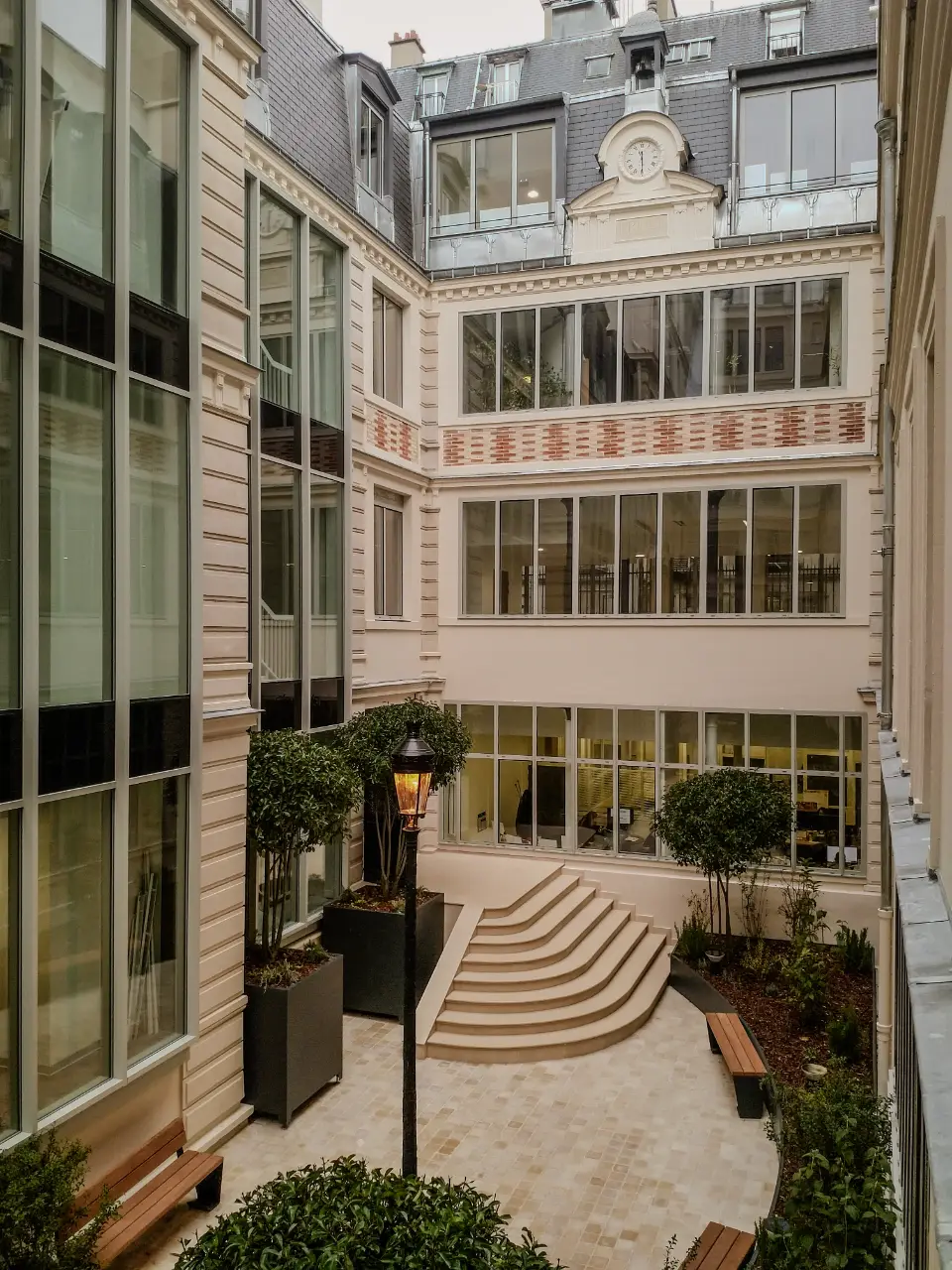 Rénovation Immeuble de Bureaux Haussmannien Paris 10e | Agence Architecture Design+Build — view 8
